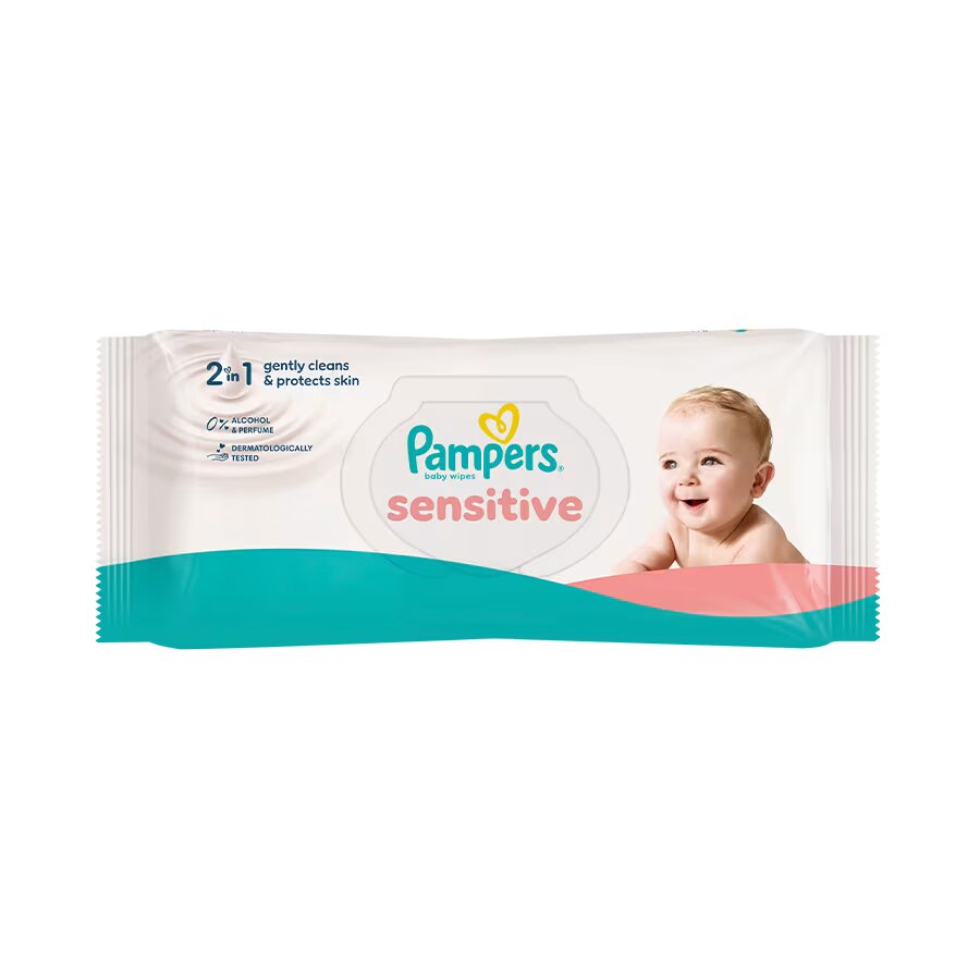 Șervețele Sensitive sensitive 52 bucăți